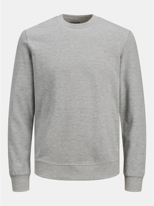Jack & Jones Hanorac basic gri deschis pentru bărbați Jack & Jones