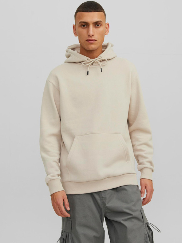 Jack & Jones Hanorac Jack & Jones Bradley bej, bărbați