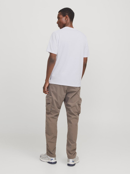 Jack & Jones Tricou alb Jack & Jones Fusion, bărbați