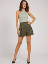 Guess Tricou cu dungi verde deschis pentru femei Guess