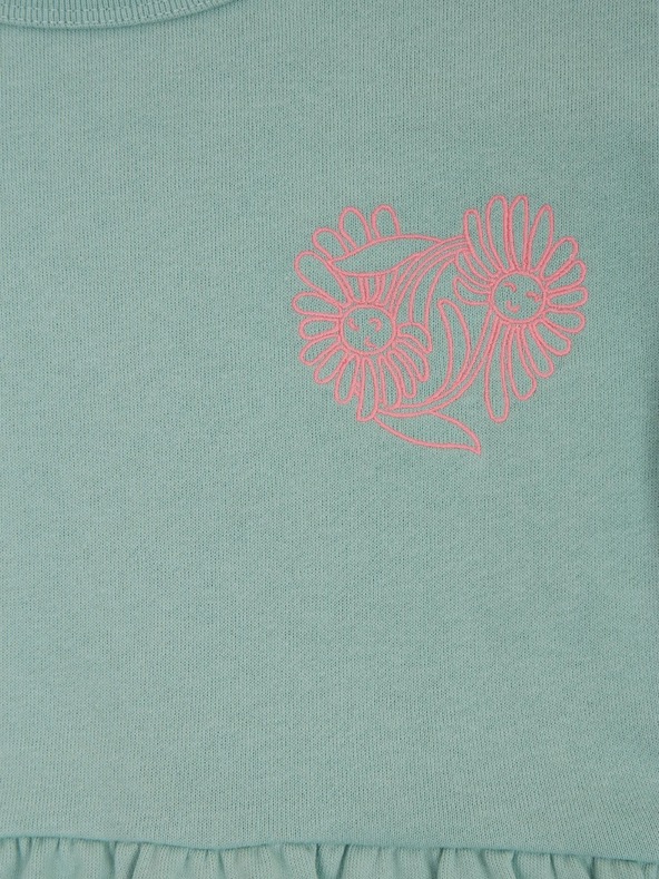 GAP Rochie cu mâneci lungi pentru copii GAP