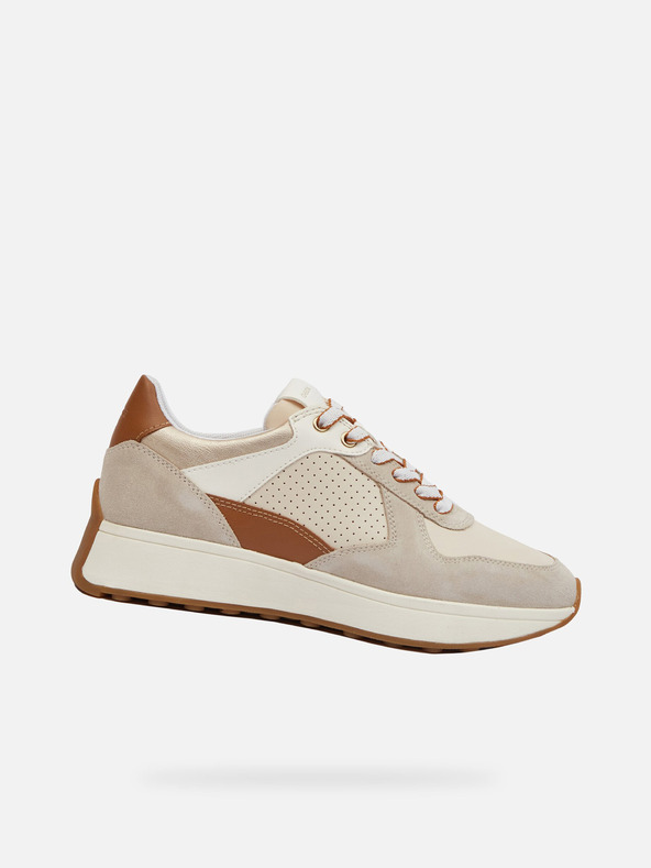 Geox Adidași Geox Amabel crem, pentru femei