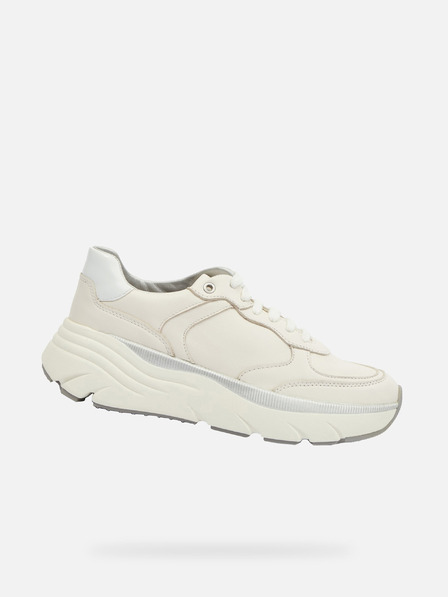 Geox Adidași Geox Diamanta crem pentru femei