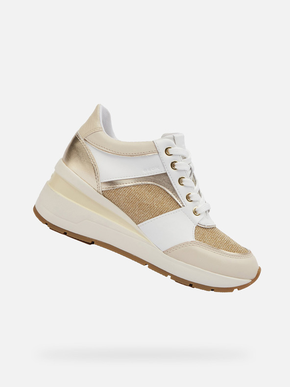 Geox Adidași Geox Zosma albi, pentru femei