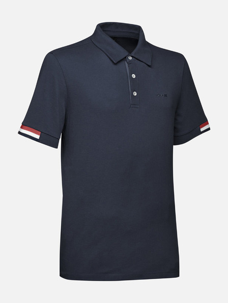 Geox Tricou polo Geox albastru închis pentru bărbați