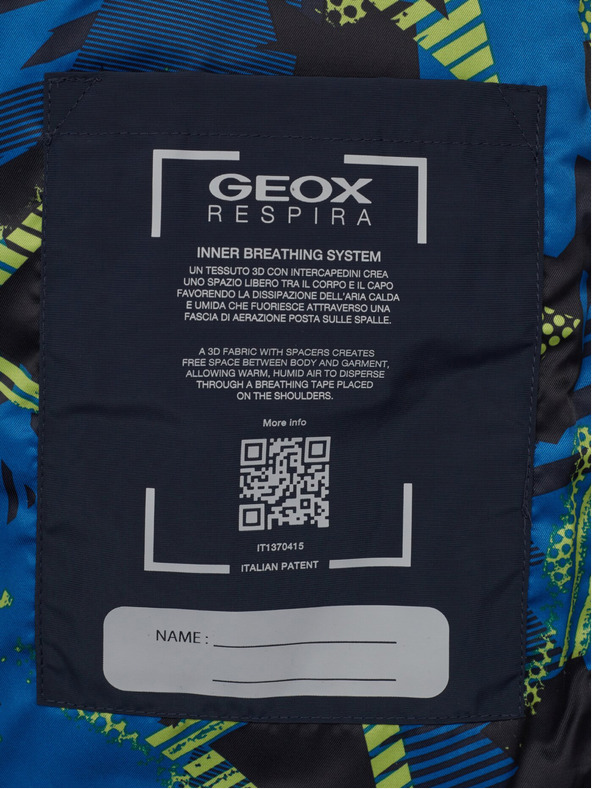 Geox Geacă pentru băieți Geox Dennie albastru închis