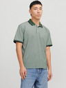 Jack & Jones Tricou polo verde pentru bărbați Jack & Jones