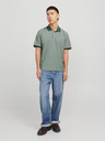 Jack & Jones Tricou polo verde pentru bărbați Jack & Jones