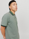 Jack & Jones Tricou polo verde pentru bărbați Jack & Jones