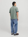 Jack & Jones Tricou polo verde pentru bărbați Jack & Jones