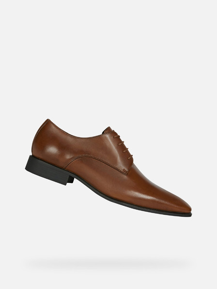 Geox Pantofi de petrecere pentru bărbați Geox High Life de culoare maro închis