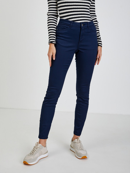 Orsay Pantaloni de damă albastru închis ORSAY