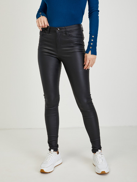 Orsay Pantaloni negri skinny de damă ORSAY