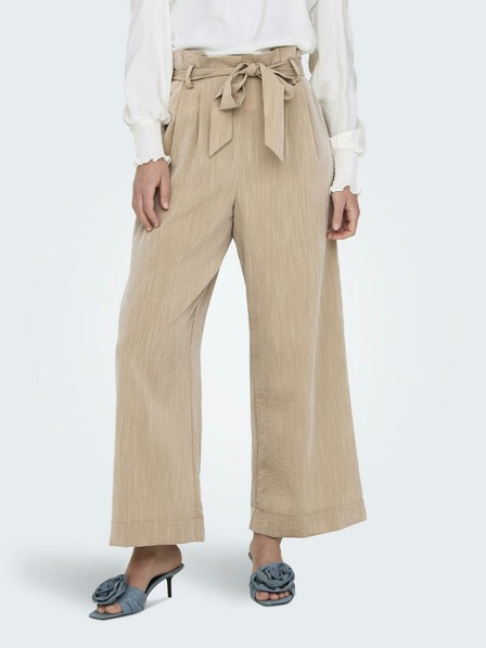ONLY Pantaloni ONLY Marsa bej pentru femei
