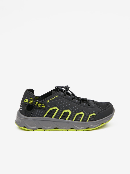 ALPINE PRO Pantofi de vară pentru bărbați negri ALPINE PRO VANCE
