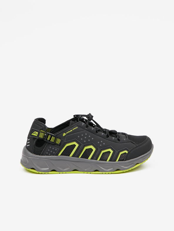 ALPINE PRO Pantofi de vară pentru bărbați negri ALPINE PRO VANCE