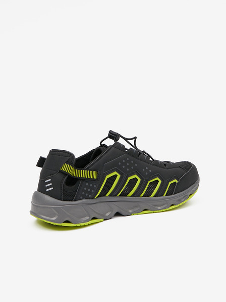 ALPINE PRO Pantofi de vară pentru bărbați negri ALPINE PRO VANCE