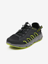 ALPINE PRO Pantofi de vară pentru bărbați negri ALPINE PRO VANCE