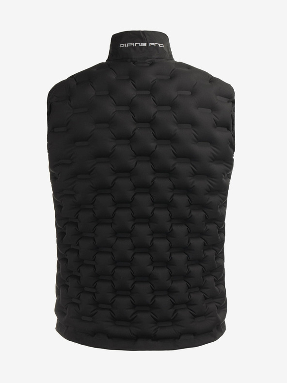 ALPINE PRO Vestă gonflabilă izolată ALPINE PRO HERDEN pentru bărbați, negru