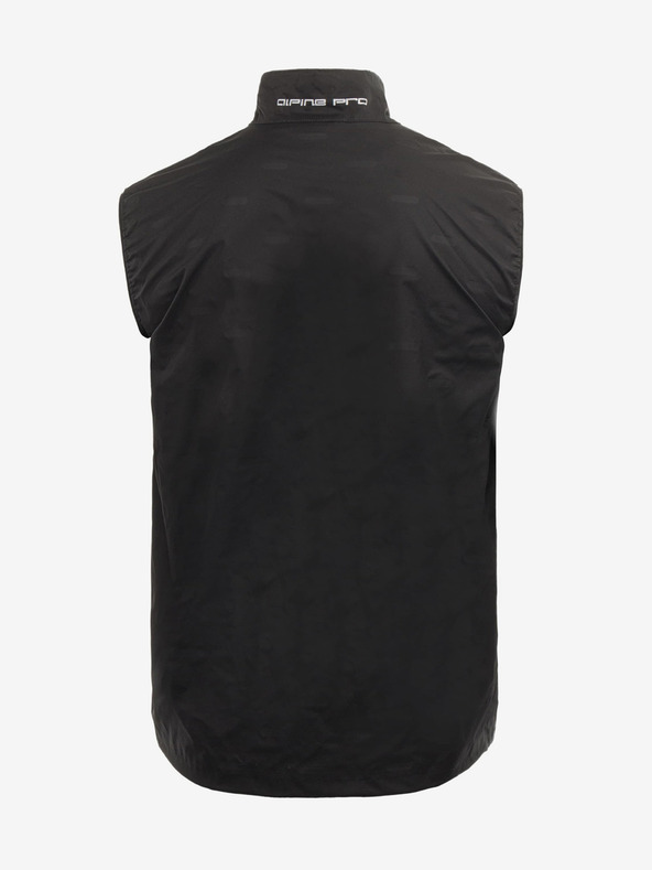 ALPINE PRO Vestă gonflabilă izolată ALPINE PRO HERDEN pentru bărbați, negru