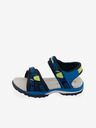 ALPINE PRO Pantofi de vară albaștri pentru copii ALPINE PRO GRODO