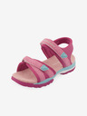 ALPINE PRO Sandale roz pentru fete ALPINE PRO Grodo