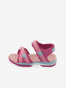 ALPINE PRO Sandale roz pentru fete ALPINE PRO Grodo