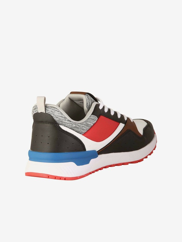 NAX Adidași pentru bărbați albi și roșii NAX NOFAD