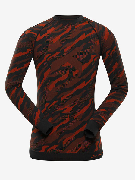 ALPINE PRO Tricou interior funcțional pentru bărbați ALPINE PRO PADON portocaliu