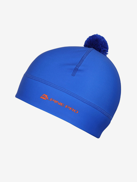 ALPINE PRO Șapcă funcțională cu pompon ALPINE PRO ABERE albastru