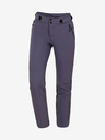 ALPINE PRO Pantaloni softshell pentru femei ALPINE PRO ENOBA gri