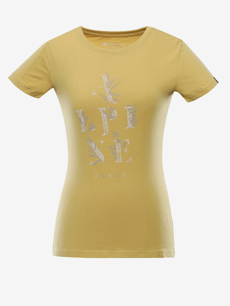 ALPINE PRO Tricou cu uscare rapidă pentru femei ALPINE PRO GIDDELA bej
