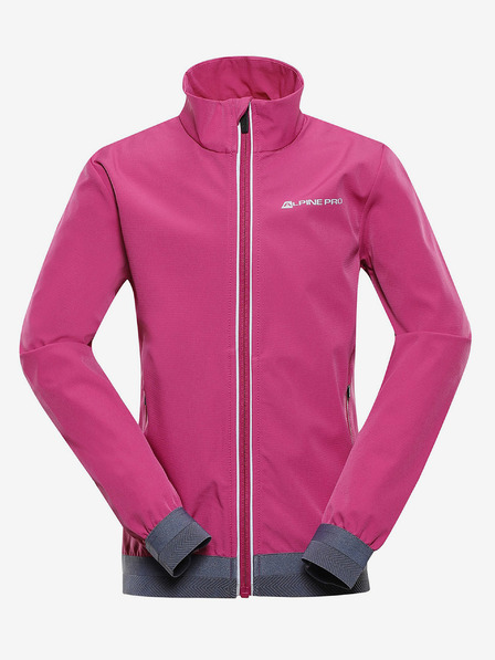 ALPINE PRO Jachetă softshell roz pentru fete ALPINE PRO TYCHO