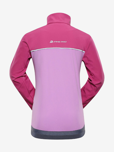 ALPINE PRO Jachetă softshell roz pentru fete ALPINE PRO TYCHO