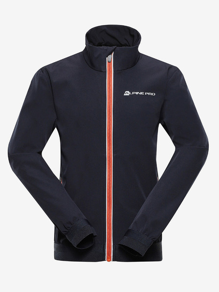 ALPINE PRO Jachetă softshell portocalie și albastră pentru copii ALPINE PRO TYCHO