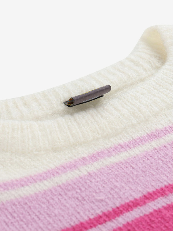 NAX Pulover cu dungi pentru copii nax NAX NORDO bej