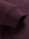 NAX Hanorac basic pentru femei de culoare burgundy NAX Geoca