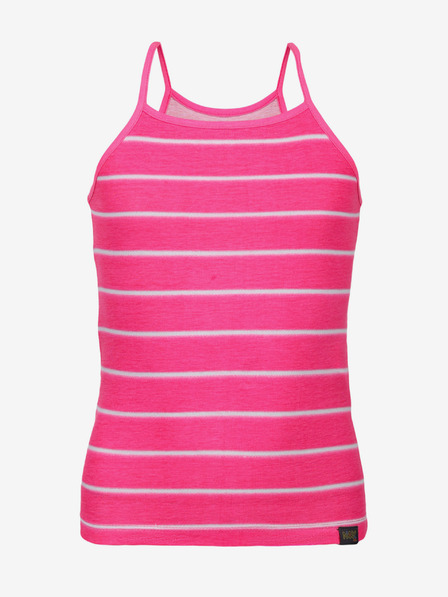NAX Tricou cu dungi pentru fete roz închis NAX Burgo
