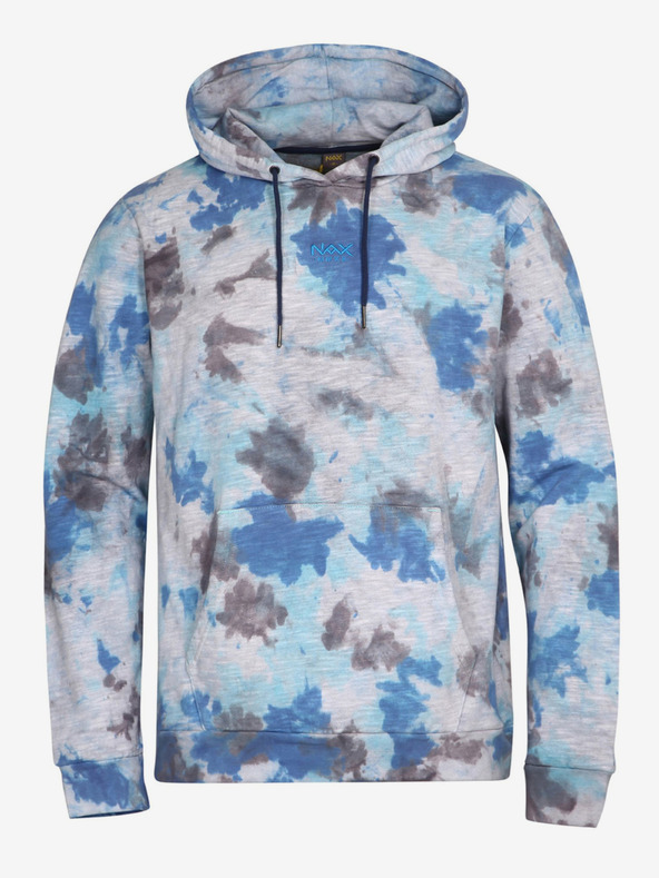 NAX Hanorac cu model gri și albastru pentru bărbați NAX Zenur