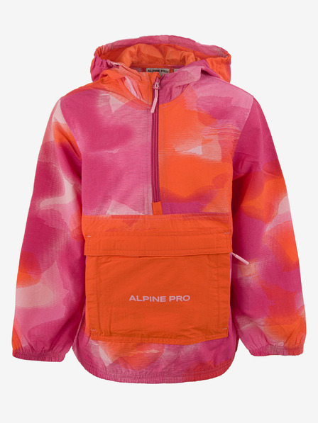 ALPINE PRO Jachetă roz hidrofugă pentru copii ALPINE PRO GOZERO