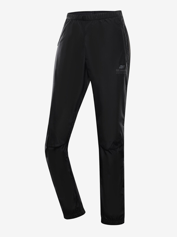 ALPINE PRO Pantaloni bărbătești negri cu uscare rapidă ALPINE PRO SAMUL