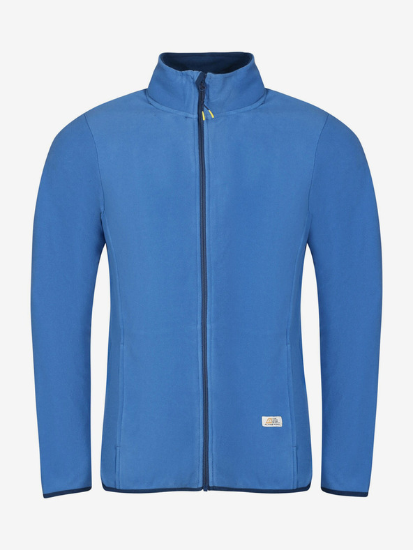 ALPINE PRO Hanorac fleece albastru pentru bărbați ALPINE PRO SIUS
