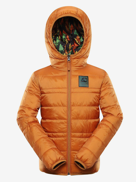 ALPINE PRO Jachetă de iarnă reversibilă pentru copii, maro ALPINE PRO EROMO