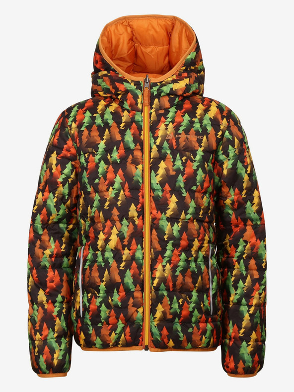 ALPINE PRO Jachetă de iarnă reversibilă pentru copii, maro ALPINE PRO EROMO