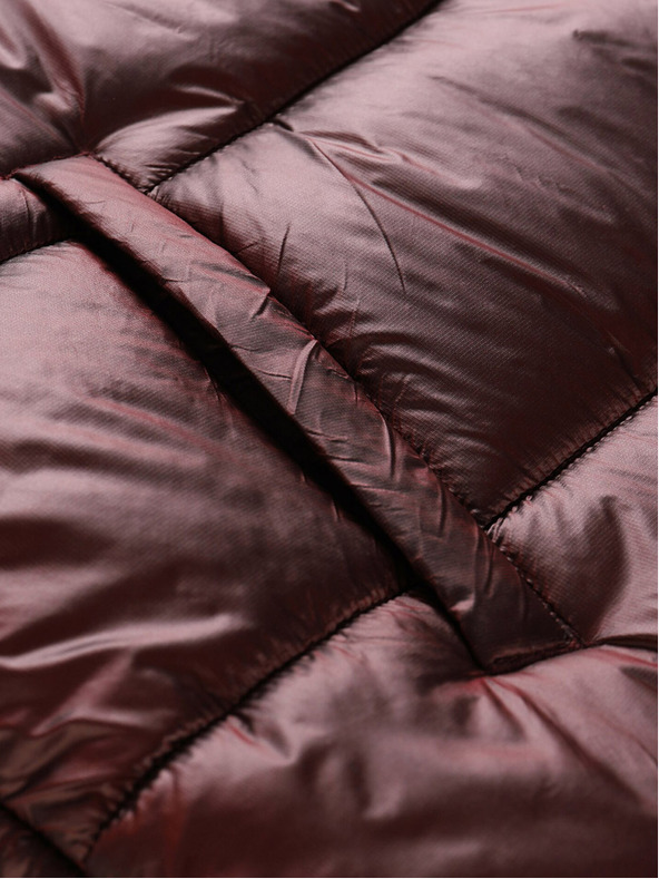 ALPINE PRO Vesta de iarnă matlasată pentru femei, burgundy ALPINE PRO UREFA