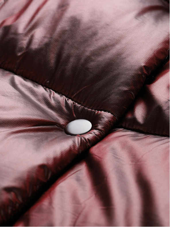 ALPINE PRO Vesta de iarnă matlasată pentru femei, burgundy ALPINE PRO UREFA