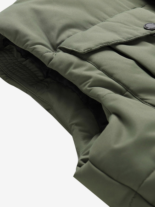 ALPINE PRO Vesta verde pentru bărbați cu membrană ALPINE PRO HARD