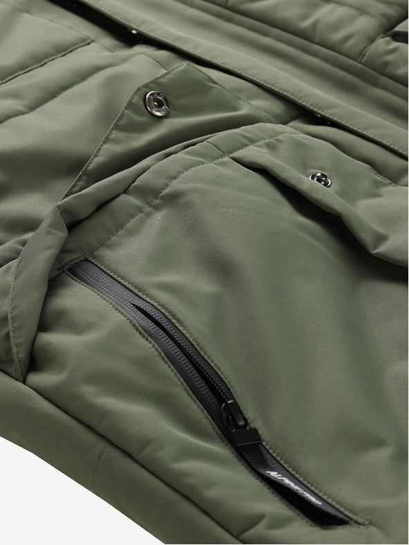 ALPINE PRO Vesta verde pentru bărbați cu membrană ALPINE PRO HARD