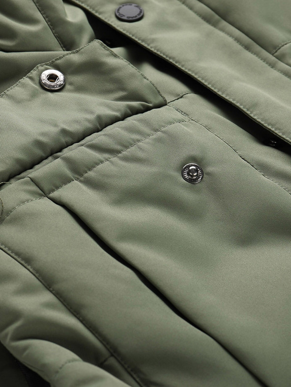 ALPINE PRO Vesta verde pentru bărbați cu membrană ALPINE PRO HARD