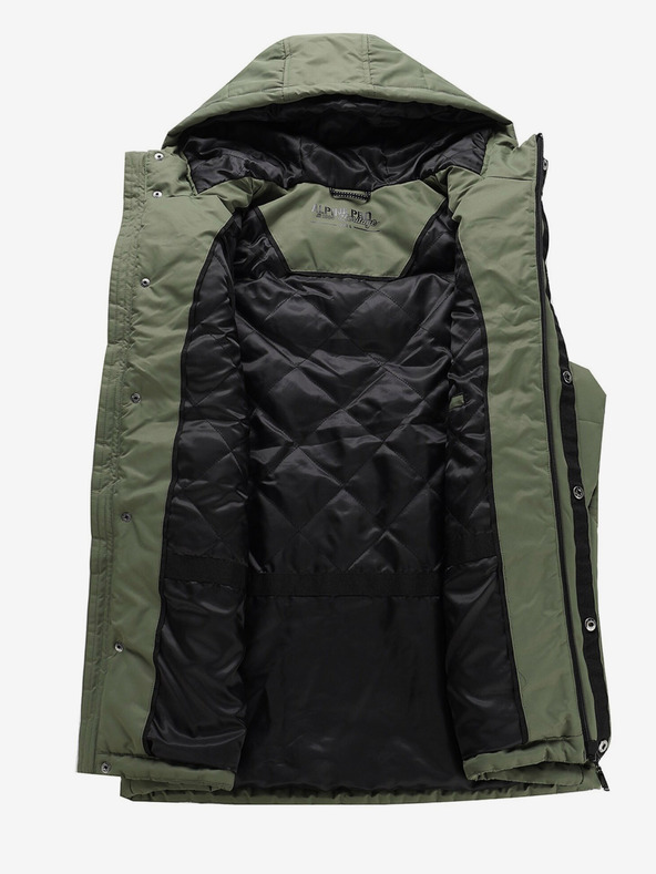 ALPINE PRO Vesta verde pentru bărbați cu membrană ALPINE PRO HARD